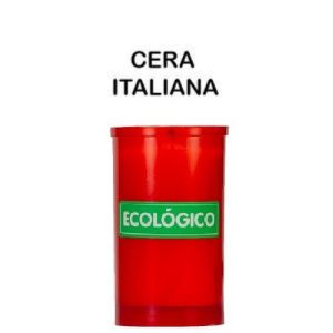 Recarga Vela Ecológica 0440 – Vermelho