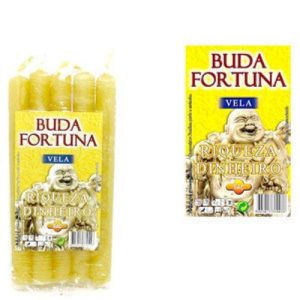 Velas Ritual SAC – Buda da Fortuna, Amarelo