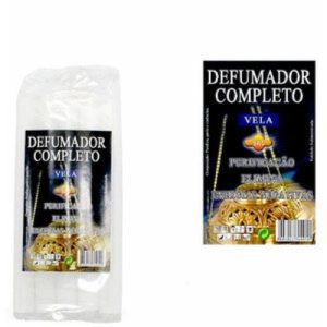 Velas Ritual SAC – Defumador Completo, Branco