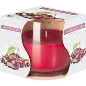 Vela Perfumada em Copo de Vidro – 104 Chocolate e Cereja