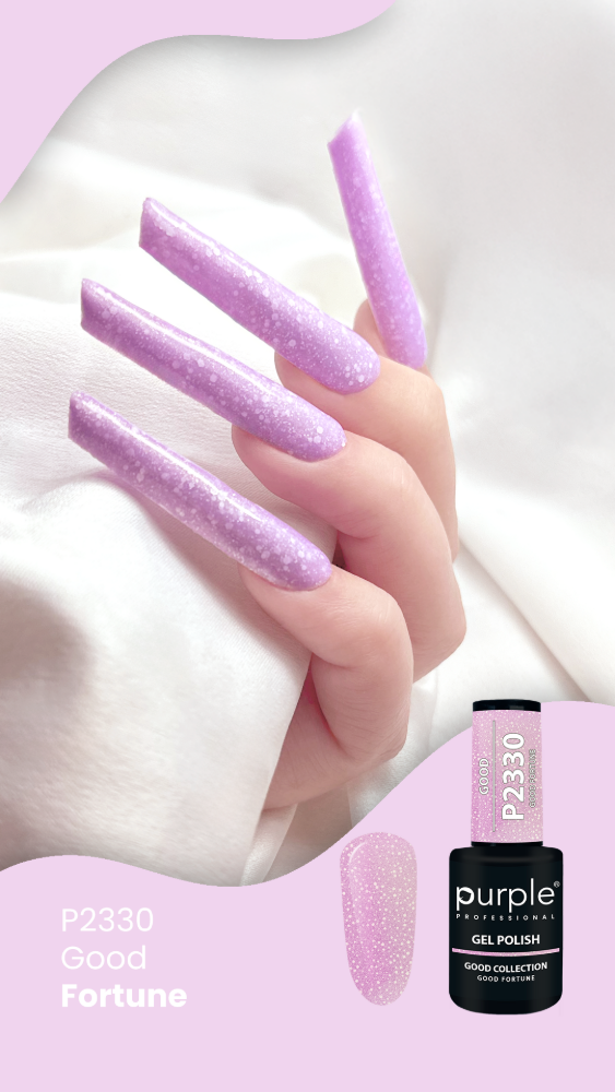 P2330 – Purple Verniz Gel Good Fortune 10ml - Image 4