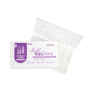 Inocos Soft Gel Tips Medium Coffin S3 – 500uni