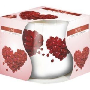 Vela Perfumada em Copo de Vidro – 005 Amor