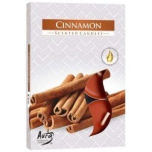 Velas Tealight Perfumadas – Pack 6, 065 Canela