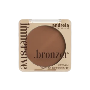 Andreia Blush Immersive Bronze 01 Light Cool Brown Satin Finish 4g