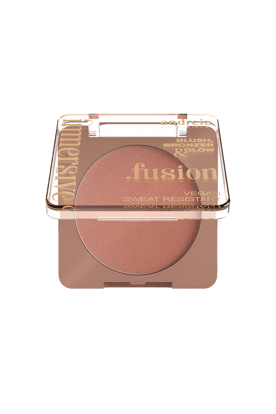 Andreia Blush Immersive Fusion 01 Bronze Pink Glow Finish 4g - Image 4