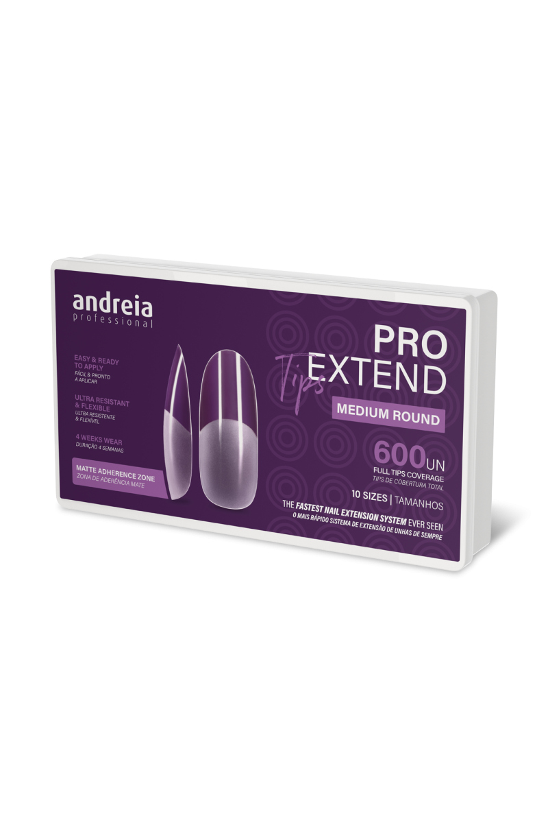 Andreia Pro Extend Tip Medium Round 600uni - Image 3