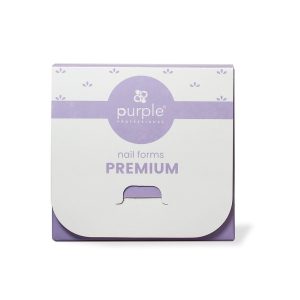 Purple Caixa Moldes Premium 100uni