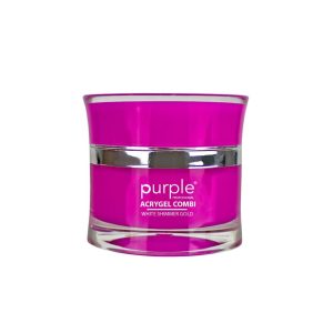 Purple Acrygel Combi White Shimmer Gold 50gr
