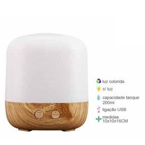 Ambientador / Difusor Elétrico USB 200ml