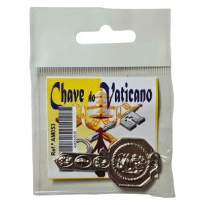 Amuleto em Metal – Chave do Vaticano