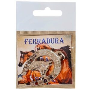Amuleto em Metal – Ferradura da Sorte