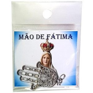 Amuleto em Metal – Mão de Fátima
