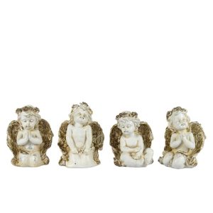 Anjo em Resina 11,5cm – Branco, Vários Modelos