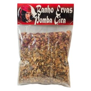 Ervas Secas para Banho Relaxante 50g – Pomba Gira