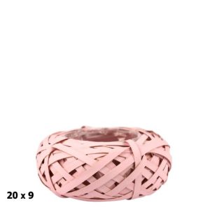 Base Redonda 25x9cm – Rosa