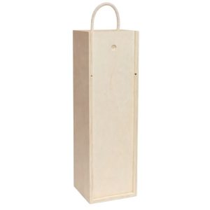Caixa em Madeira para Garrafa 11x36x11cm