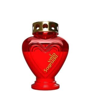 Círio Vela Sagrada Coração Mini – Vermelho