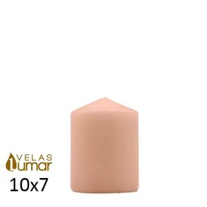 Vela Decorativa 10x7cm – Rosa