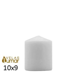 Vela Decorativa 10x9cm – Branco