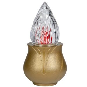 Círio Vela Elétrica Pieta – Dourado