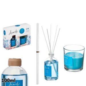 Conjunto para Oferta – Mikado 100ml e Vela Perfumada 30h – Oceano