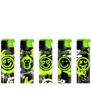 Isqueiro Elétrico Pequeno Recarregável – Smile Grafite