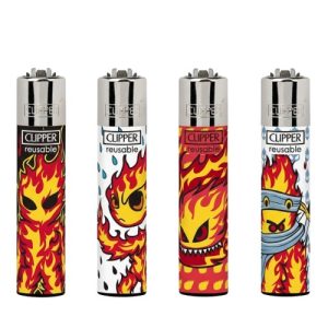Isqueiro Clipper Recarregável – Burningman