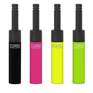 Isqueiro Clipper Mini Tube Recarregável – Color Neon