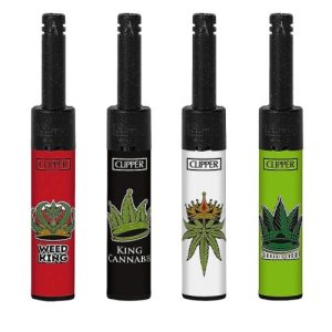 Isqueiro Clipper Mini Tube Recarregável – Canna King