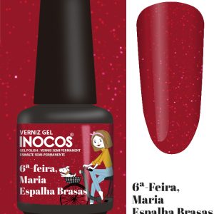 Inocos Verniz Gel 6ªF Maria Espalha Brasas 15ml