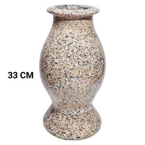 Jarra Bola Nº3 em Cerâmica para Cemitério 33cm – Bronze