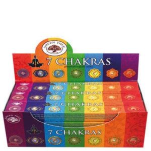 Incenso Green Tree em Vareta – 7 Chakras