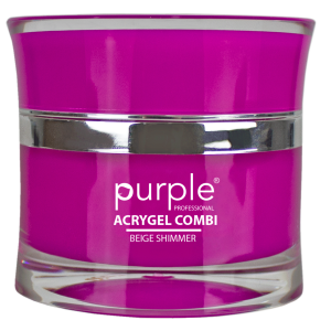 Purple Acrygel Combi Beige Shimmer 50gr
