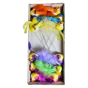 Pick Decorativo Pássaro para Arranjos – Pack 12