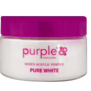 Purple Queen Pó Acrílico Pure White 50g