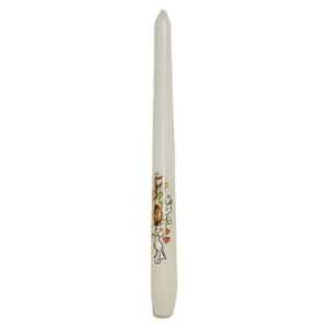 Vela Cónica com Motivo 25cm – Pack 18