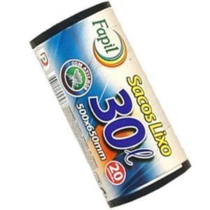 Sacos para Lixo 50x65cm 30L – 20 Unidades