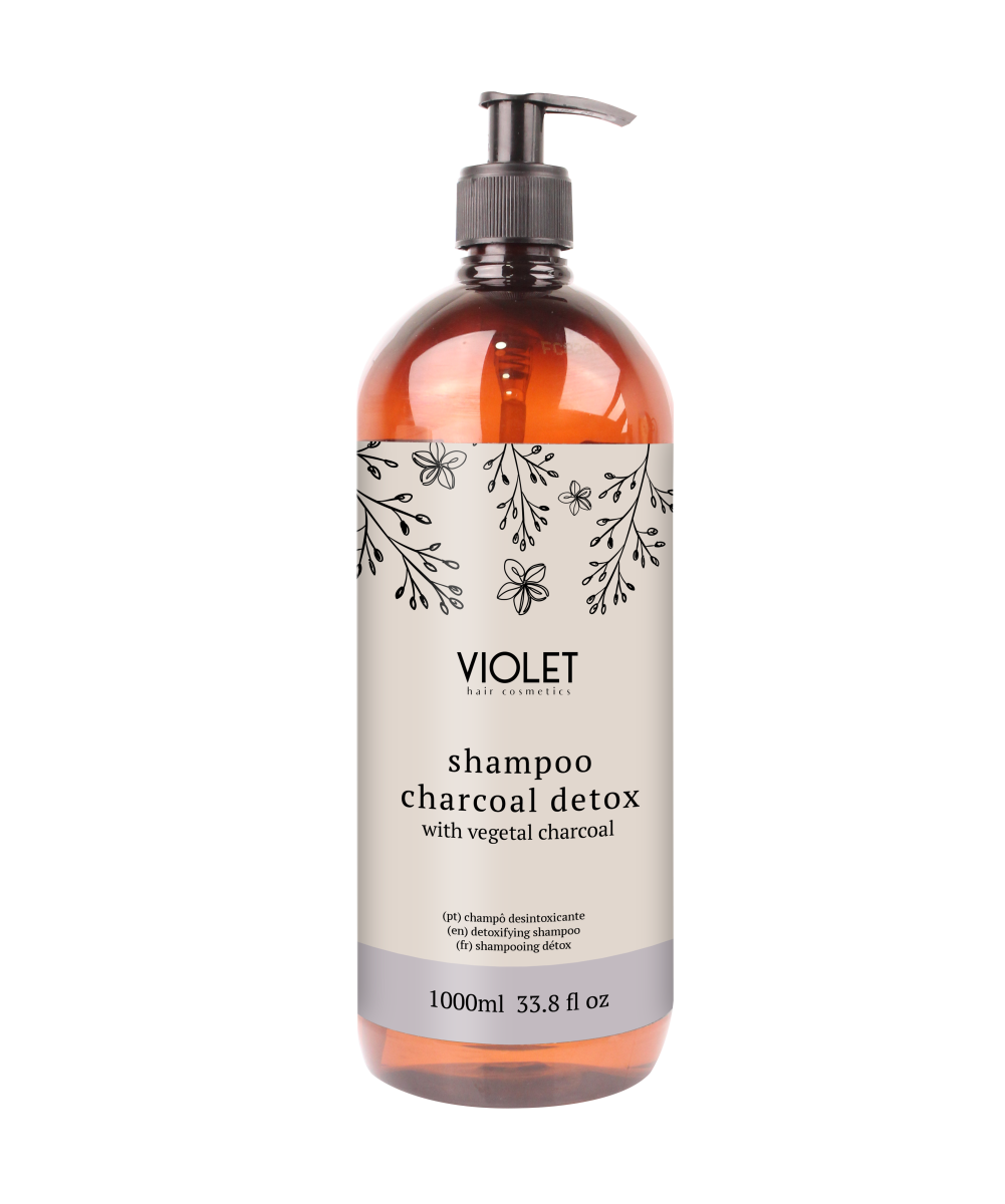 Violet Shampoo Charcoal Detox 1000ml