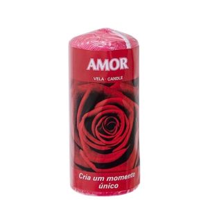 Vela Ritual de Apelo AUM 4,8x12cm – Amor